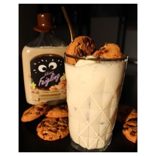 Kleiner Feigling Cookie Vanilla – Veganer Creamlikör mit Schokokeks-Vanille-Geschmack, 15 % Vol. | Perfekt für jede Feier