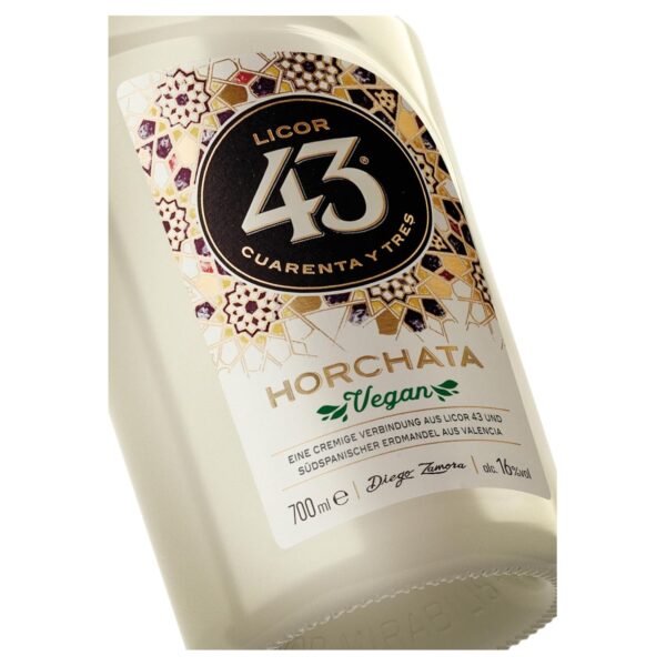Licor 43 Horchata: Authentischer, veganer Creme-Likör mit spanischer Tradition – Seidig-leicht und köstlich – Bild 3