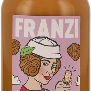 Franzi Vegan/Franzbrötchen Likör/Samtig weicher Sahnelikör/Geschmack von Zimt & karamellisiertem Zucker/Franzbrötchengenuss ganz ohne Krümel / 15% Vol. / 500 ml