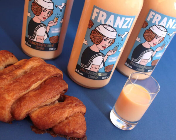 Franzi Vegan/Franzbrötchen Likör/Samtig weicher Sahnelikör/Geschmack von Zimt & karamellisiertem Zucker/Franzbrötchengenuss ganz ohne Krümel / 15% Vol. / 500 ml – Bild 11