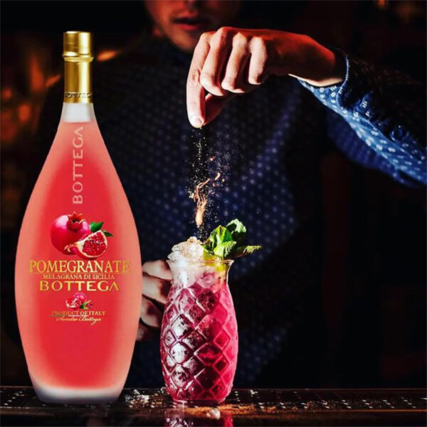 Bottega Pomegranate Granatapfel Likör Vegan mit Grappa – Fruchtiger Genuss aus Sizilien, 500ml – Bild 7