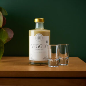 VEGGLY Veganer Likör – Handgemachter Likör mit Haferdrink, Tahiti-Vanille & Roggenkorn, ohne Soja & Konservierungsstoffe