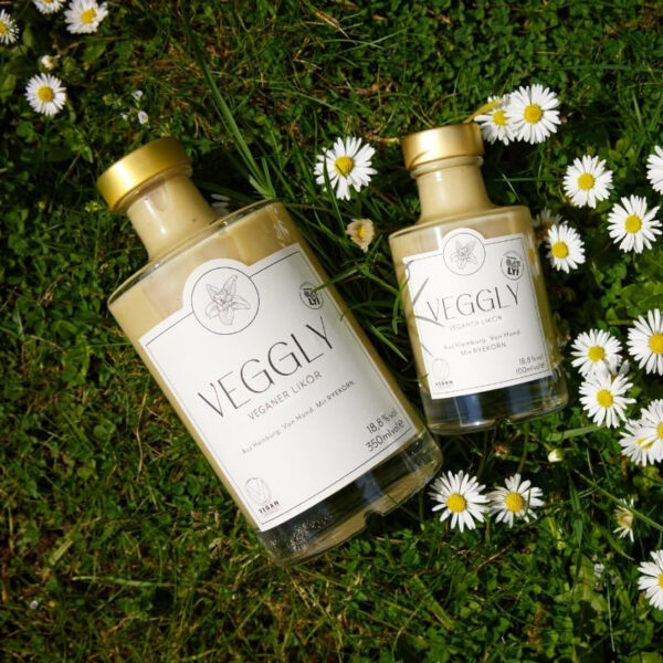 VEGGLY Veganer Likör – Handgemachter Likör mit Haferdrink, Tahiti-Vanille & Roggenkorn, ohne Soja & Konservierungsstoffe – Bild 4
