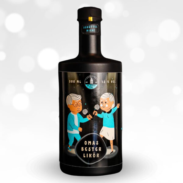 Omas bester Vanille Likör – Vegan & Laktosefrei | PLANTY FUEL | nachhaltig (500 ml)