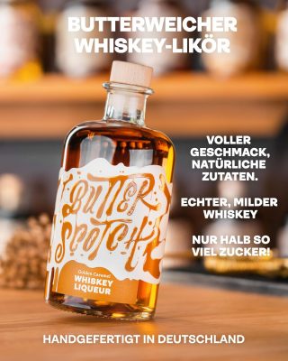 Butterclub – Butterscotch Whiskylikör – Golden Caramel Whiskey Liqueur 25_ Vol. (1 x 0.5 l) Vegan Butterclub - Butterscotch Whiskylikör - Golden Caramel Whiskey Liqueur 25_ Vol. (1 x 0.5 l) Vegan